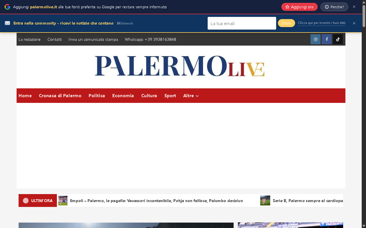 Quotidiano Palermo Live